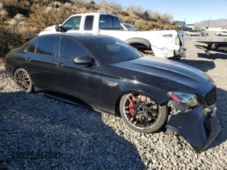 2018 Mercedes-Benz E-Class AMG E 63 S with VIN WDDZF8KB4JA256016, listed as a Copart auction lot 79601384 with 51,646 mi miles and Salvage Title. Bid and sale history available at carsss.com. Image 4.