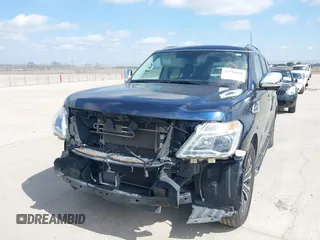 2020 Nissan Armada SL with VIN JN8AY2ND4L9108176, listed as a IAAI auction lot 41590846 with 115,588 mi miles. Bid and sale history available at carsss.com. Image 6.