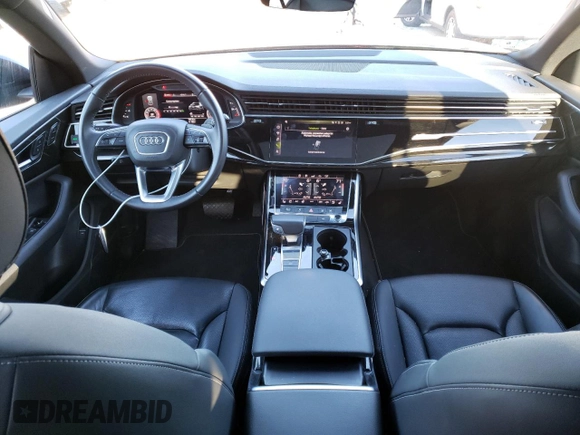 2019 Audi Q8 Premium Plus with VIN WA1EVAF14KD030993, listed as a Copart auction lot 39435663 with 57,547 mi miles. Bid and sale history available at carsss.com. Image 8.