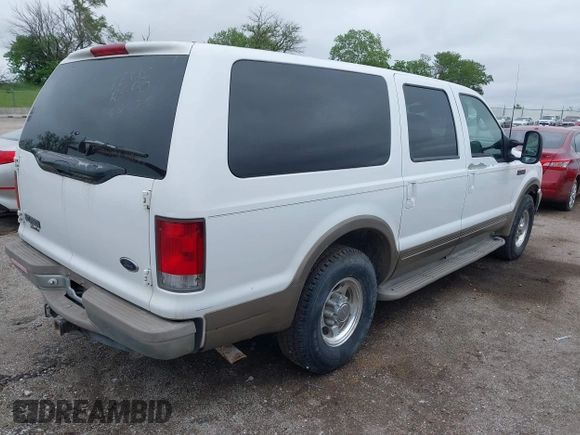 2000 Ford Excursion Limited с VIN 1FMNU42S6YEC01279, выставлен на аукционе IAAI как лот 42320864 с пробегом 118 764 миль миль и . История ставок и продаж доступна на DreamBid. Изображение 4.