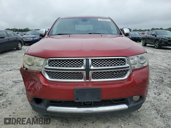 2011 Dodge Durango Citadel с VIN 1D4RD5GG4BC694823, выставлен на аукционе Copart как лот 61083015 с пробегом 178 640 миль миль и Списание • Salvage title. История ставок и продаж доступна на DreamBid. Изображение 5.