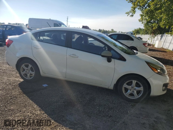 2012 Kia Rio LX with VIN KNADM4A33C6042683, listed as a Copart auction lot 68713644 with 0 mi miles and Clean Title. Bid and sale history available at carsss.com. Image 4.