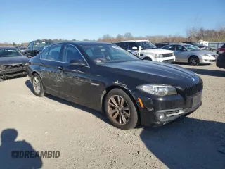 2015 BMW 5 Series 528i xDrive with VIN WBA5A7C55FD628413, listed as a Copart auction lot 80687804 with 110,486 mi miles and Clean Title. Bid and sale history available at carsss.com. Image 4.
