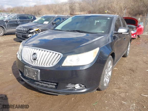 2012 Buick LaCrosse Leather with VIN 1G4GC5E32CF174347, listed as a IAAI auction lot 41685653 with 192,327 mi miles. Bid and sale history available at carsss.com. Image 2.