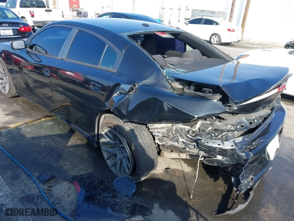 2017 Dodge Charger SE with VIN 2C3CDXBG8HH515103, listed as a IAAI auction lot 41599588 with 128,805 mi miles. Bid and sale history available at carsss.com. Image 3.