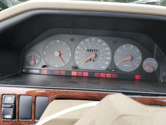 1996 Volvo 960 with VIN YV1KS9607T1082316, listed as a Copart auction lot 44274985 with NaN miles and Salvage Title. Bid and sale history available at carsss.com. Image 9.