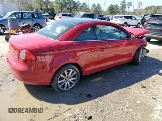 2009 Volkswagen Eos Komfort with VIN WVWBA71F59V018351, listed as a Copart auction lot 49498645 with 137,206 mi miles and Salvage Title. Bid and sale history available at DreamBid. Image 3.