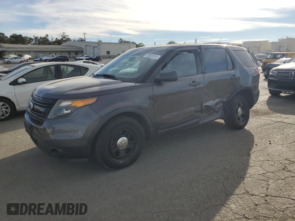 2013 Ford Utility Police Interceptor with VIN 1FM5K8ARXDGA18350, listed as a Copart auction lot 75301314 with 180,924 mi miles and Salvage Title. Bid and sale history available at carsss.com. Image 1.