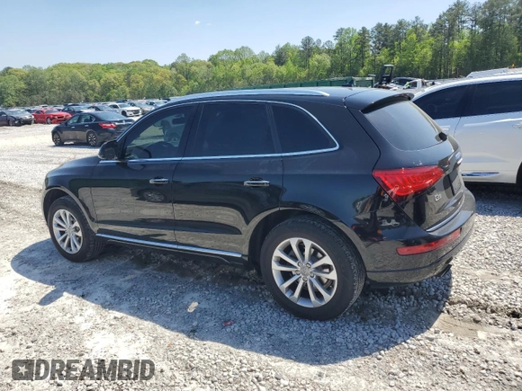 2015 Audi Q5 Premium with VIN WA1CFAFP9FA106045, listed as a Copart auction lot 51577715 with 130,863 mi miles and Clean Title. Bid and sale history available at carsss.com. Image 2.