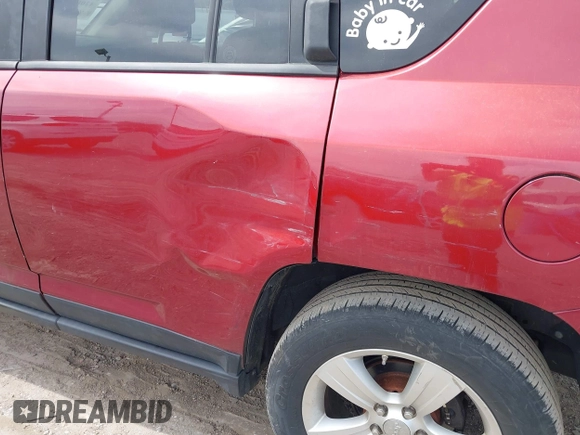 2012 Jeep Compass Latitude with VIN 1C4NJDEB6CD624936, listed as a IAAI auction lot 42085641 with 174,956 mi miles. Bid and sale history available at carsss.com. Image 6.