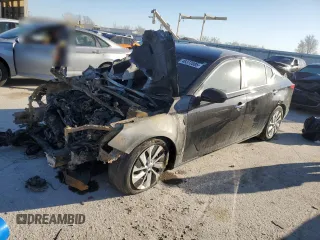 2022 Nissan Altima S z VIN 1N4BL4BV2NN413747, wystawiony jako Copart lot #48372805 z przebiegiem Nie podano mil oraz Szkoda całkowita • Salvage title. Historia ofert i sprzedaży dostępna na DreamBid. Obrazek 1.