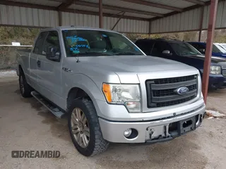 2014 Ford F-150 XL with VIN 1FTEX1CMXEFC92119, listed as a IAAI auction lot 41605366 with 231,453 mi miles. Bid and sale history available at carsss.com. Image 1.