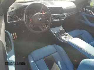 2022 BMW M4 Competition with VIN WBS33AZ03NCJ45996, listed as a Copart auction lot 79228774 with 9,559 mi miles and Salvage Title. Bid and sale history available at carsss.com. Image 8.