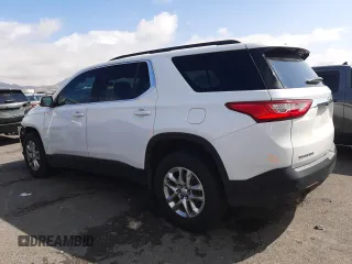 2020 Chevrolet Traverse LT Cloth with VIN 1GNERGKW7LJ139585, listed as a Copart auction lot 55529455 with 62,376 mi miles and Salvage title. Bid and sale history available at DreamBid. Image 2.
