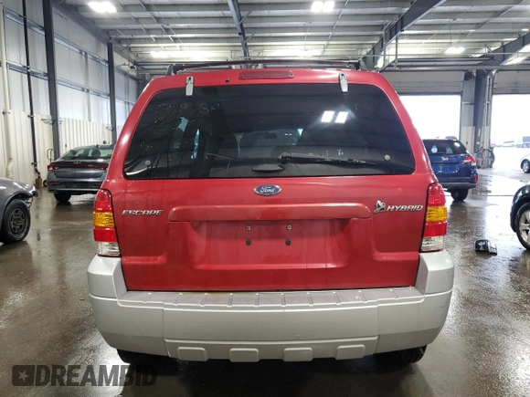 2005 Ford Escape Hybrid с VIN 1FMYU96H75KD76792, выставлен на аукционе Copart как лот 66097344 с пробегом 227 214 миль миль и Списание • Salvage title. История ставок и продаж доступна на DreamBid. Изображение 6.