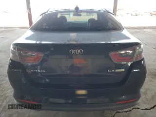 2014 Kia Optima Hybrid EX with VIN KNAGN4AD4E5072772, listed as a Copart auction lot 81297794 with 155,876 mi miles and Clean Title. Bid and sale history available at carsss.com. Image 6.