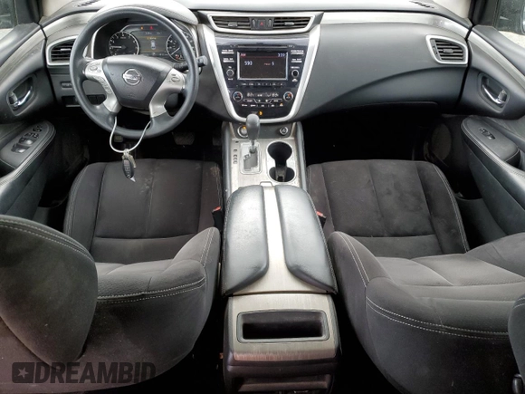 2016 Nissan Murano S with VIN 5N1AZ2MH9GN112388, listed as a Copart auction lot 53969355 with 130,875 mi miles and Salvage Title. Bid and sale history available at carsss.com. Image 8.