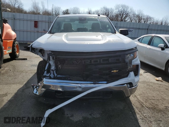 2024 Chevrolet Silverado 1500 Work Truck with VIN 3GCNAAED9RG277226, listed as a Copart auction lot 49495605 with 0 mi miles and Clean Title. Bid and sale history available at carsss.com. Image 5.