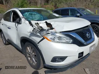 2016 Nissan Murano S z VIN 5N1AZ2MH9GN142510, wystawiony jako IAAI lot #42139461 z przebiegiem 116 559 mil mil oraz . Historia ofert i sprzedaży dostępna na DreamBid. Obrazek 1.