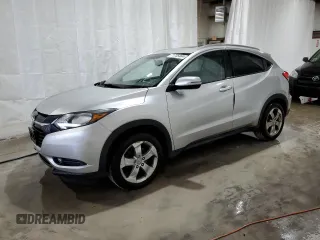 2016 Honda HR-V EX-L w/Navi with VIN 3CZRU6H72GM727688, listed as a Copart auction lot 71735464 with 67,377 mi miles and Salvage Title. Bid and sale history available at carsss.com. Image 1.