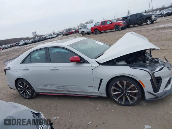 2023 Cadillac CT4-V Blackwing z VIN 1G6DL5RP3P0568052, wystawiony jako IAAI lot #41228123 z przebiegiem 39 511 mil mil oraz . Historia ofert i sprzedaży dostępna na DreamBid. Obrazek 13.