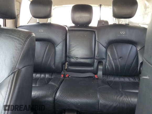 2011 Infiniti QX56 8-passenger with VIN JN8AZ2NC1B9300755, listed as a Copart auction lot 69016034 with 222,006 mi miles and Clean Title. Bid and sale history available at carsss.com. Image 10.