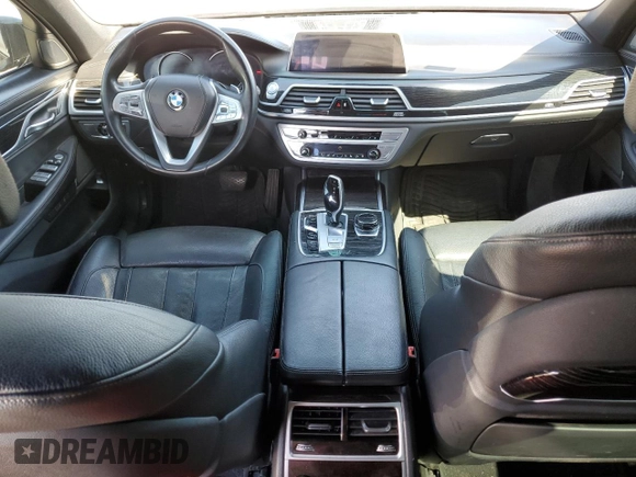 2017 BMW 7 Series 740e xDrive iPerformance with VIN WBA7J2C33HG497980, listed as a Copart auction lot 50244384 with 115,728 mi miles. Bid and sale history available at carsss.com. Image 8.