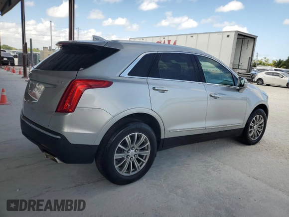 2019 Cadillac XT5 Luxury FWD with VIN 1GYKNCRSXKZ167345, listed as a Copart auction lot 54727105 with Not Provided miles and Salvage Title. Bid and sale history available at DreamBid. Image 3.