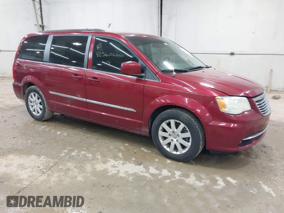 2014 Chrysler Town & Country Touring z VIN 2C4RC1BG9ER438673, wystawiony jako IAAI lot #42360666 z przebiegiem 172 023 mil mil oraz . Historia ofert i sprzedaży dostępna na DreamBid. Obrazek 1.