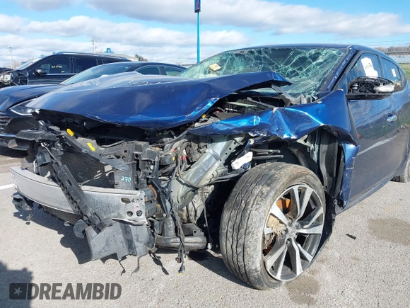 2018 Nissan Maxima S with VIN 1N4AA6AP0JC386490, listed as a IAAI auction lot 40844560 with 75,788 mi miles and . Bid and sale history available at DreamBid. Image 6.