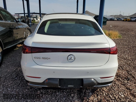2023 Mercedes-Benz EQS with VIN W1KCG2DB9PA025408, listed as a Copart auction lot 64037544 with 12,134 mi miles and Salvage Title. Bid and sale history available at carsss.com. Image 6.