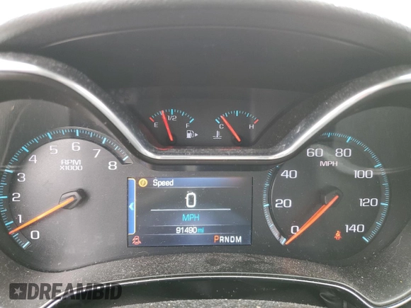 2014 Chevrolet Impala LT z VIN 2G1125S30E9126738, wystawiony jako Copart lot #55102555 z przebiegiem 91 490 mil mil oraz Nie do naprawy • Non repairable. Historia ofert i sprzedaży dostępna na DreamBid. Obrazek 9.