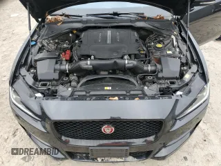 2018 Jaguar XE 35t R-Sport with VIN SAJAL4EV4JCP22662, listed as a Copart auction lot 86383354 with 0 mi miles and Salvage Title. Bid and sale history available at carsss.com. Image 11.