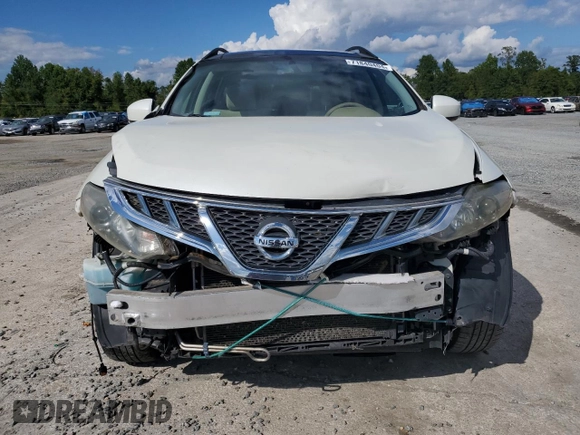 2011 Nissan Murano S with VIN JN8AZ1MU7BW059628, listed as a Copart auction lot 71840404 with 169,683 mi miles and Salvage Title. Bid and sale history available at carsss.com. Image 5.