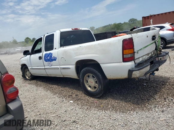 2000 GMC Sierra 1500 SL with VIN 2GTEC19V0Y1216979, listed as a Copart auction lot 56965604 with Not Provided miles and Non Repairable. Bid and sale history available at DreamBid. Image 2.
