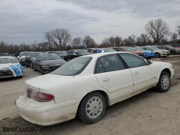 2002 Buick Century Custom with VIN 2G4WS52J521202567, listed as a Copart auction lot 47140355 with 145,182 mi miles and Salvage Title. Bid and sale history available at carsss.com. Image 3.