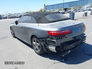 2018 Mercedes-Benz E 400 with VIN WDD1K6FB7JF042020, listed as a IAAI auction lot 42022041 with 69,859 mi miles and . Bid and sale history available at DreamBid. Image 3.