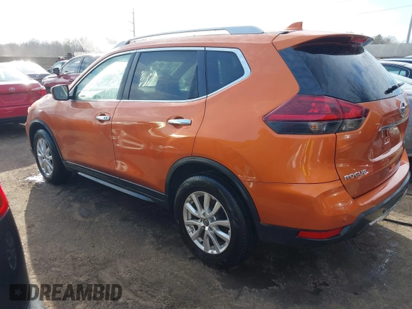 2019 Nissan Rogue SL with VIN 5N1AT2MT4KC701326, listed as a IAAI auction lot 41599675 with 100,486 mi miles and . Bid and sale history available at DreamBid. Image 3.
