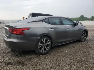 2017 Nissan Maxima Platinum with VIN 1N4AA6AP7HC384827, listed as a Copart auction lot 57254815 with 136,572 mi miles and Salvage title. Bid and sale history available at DreamBid. Image 3.