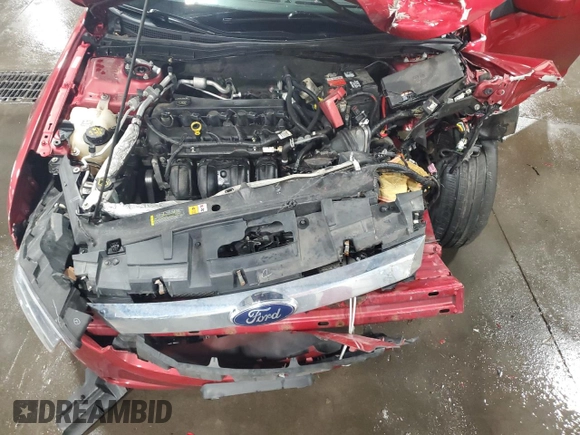 2012 Ford Fusion SEL with VIN 3FAHP0JA0CR348722, listed as a Copart auction lot 53050455 with 0 mi miles and Non Repairable. Bid and sale history available at carsss.com. Image 12.