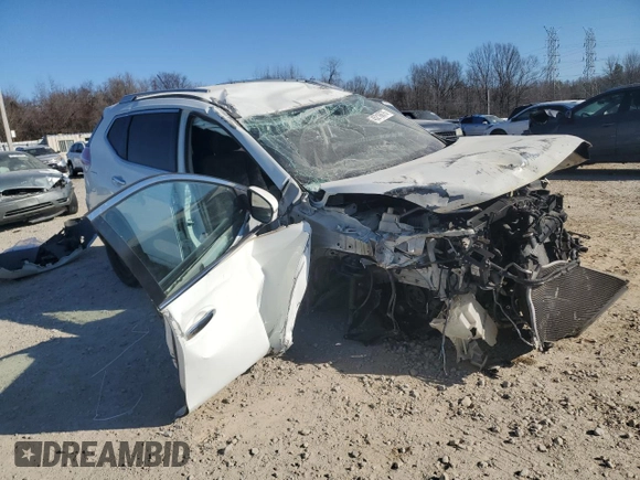 2016 Nissan Rogue SV with VIN KNMAT2MT1GP694405, listed as a Copart auction lot 45216675 with 0 mi miles and Salvage Title. Bid and sale history available at carsss.com. Image 4.