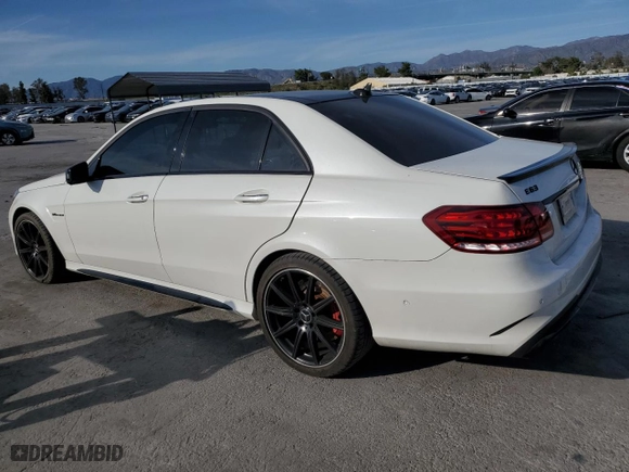 2014 Mercedes-Benz E-Class E 63 AMG S-Model with VIN WDDHF7GB5EB049519, listed as a Copart auction lot 50023885 with 64,408 mi miles and Salvage Title. Bid and sale history available at carsss.com. Image 2.