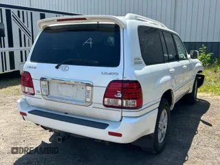 2007 Lexus LX 470 z VIN JTJHT00W174024015, wystawiony jako Copart lot #59439085 z przebiegiem 190 436 mil mil oraz Czysty tytuł • Clean title. Historia ofert i sprzedaży dostępna na DreamBid. Obrazek 4.
