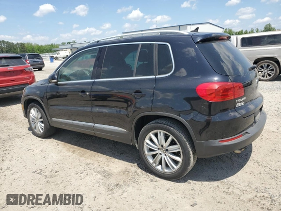 2012 Volkswagen Tiguan SEL with VIN WVGAV7AX2CW605399, listed as a Copart auction lot 55201935 with 128,527 mi miles and Clean Title. Bid and sale history available at DreamBid. Image 2.