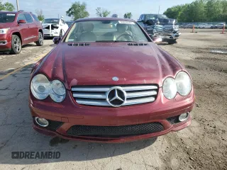 2008 Mercedes-Benz SL 550 z VIN WDBSK71F18F140886, wystawiony jako Copart lot #56830565 z przebiegiem Nie podano mil oraz Szkoda całkowita • Salvage title. Historia ofert i sprzedaży dostępna na DreamBid. Obrazek 5.