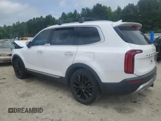 2022 Kia Telluride SX with VIN 5XYP54HC9NG271579, listed as a Copart auction lot 60352785 with 45,533 mi miles and Salvage title. Bid and sale history available at DreamBid. Image 2.