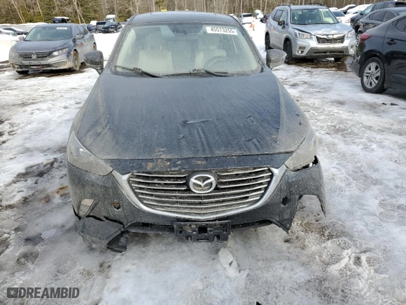 2016 Mazda CX-3 Grand Touring with VIN JM1DKBD79G0121327, listed as a Copart auction lot 45573255 with 170,746 mi miles and Salvage Title. Bid and sale history available at carsss.com. Image 5.