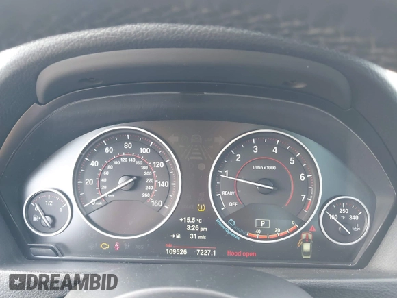 2013 BMW 3 Series 335i xDrive with VIN WBA3B9G59DNR90147, listed as a IAAI auction lot 41449582 with 109,526 mi miles and . Bid and sale history available at DreamBid. Image 7.
