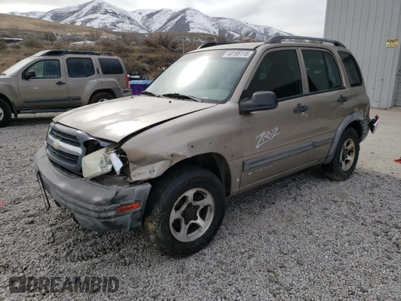 2003 Chevrolet Tracker ZR2 z VIN 2CNBJ734936905776, wystawiony jako Copart lot #48195115 z przebiegiem 133 770 mil mil oraz Szkoda całkowita • Salvage title. Historia ofert i sprzedaży dostępna na DreamBid. Obrazek 1.