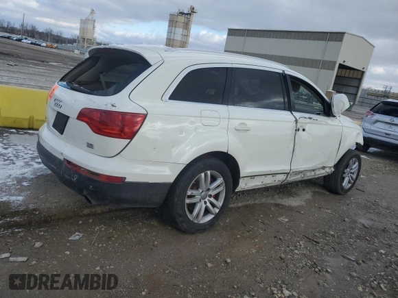 2009 Audi Q7 with VIN WA1AY74LX9D004471, listed as a Copart auction lot 82688704 with 146,870 mi miles and Salvage Title. Bid and sale history available at carsss.com. Image 3.